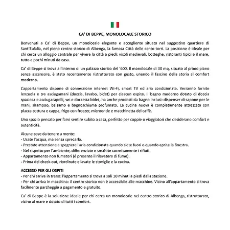 Ca' Di Beppe Apartment *